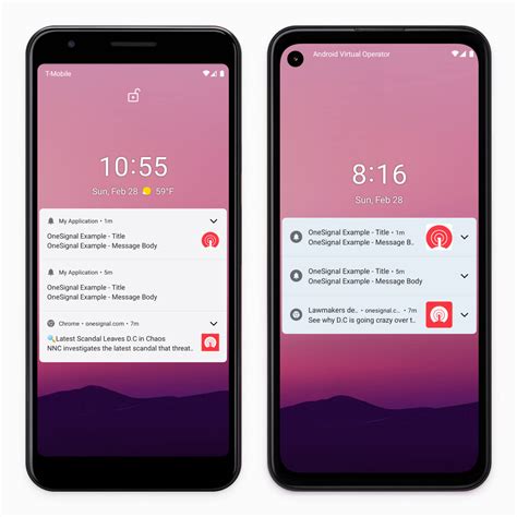 Notification Enhancements Android 12